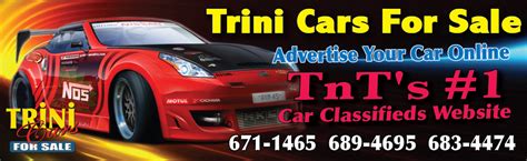 DO YOU HAVE A VEHICLE <b>FOR SALE</b>? ADVERTISE IT HERE ON THIS WEBSITE FOR ONLY $100. . Trinicars for sale